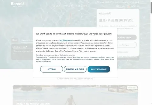 Barceló Hotels abril 2026