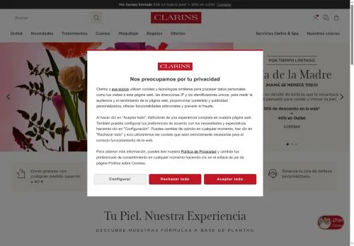 Clarins mayo 2026