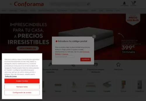 Conforama febrero 2026