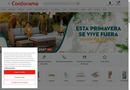 Conforama abril 2026