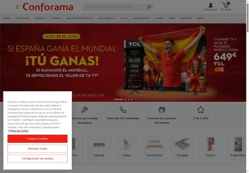 Conforama junio 2026