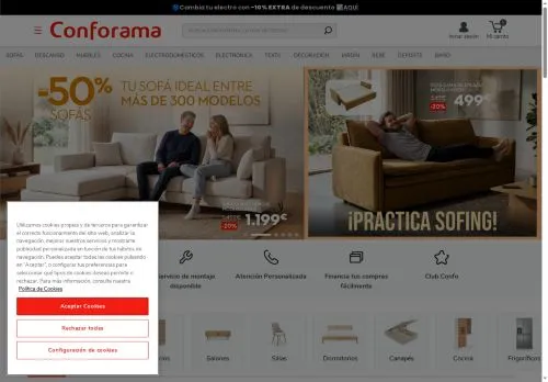 Conforama marzo 2026