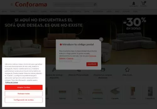 Conforama diciembre 2025