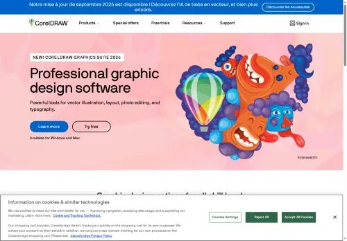 CorelDRAW septiembre 2026