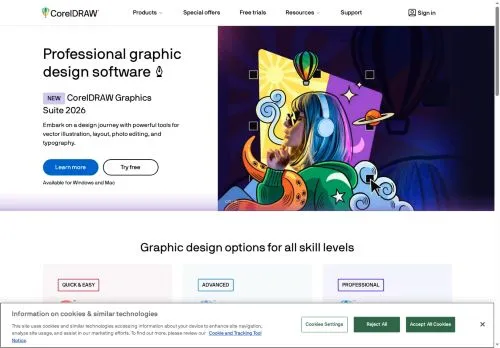 CorelDRAW marzo 2026