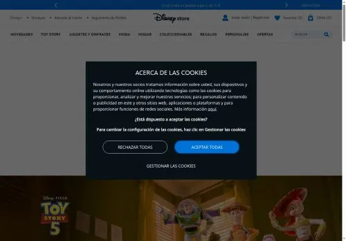 Disney Store agosto 2026