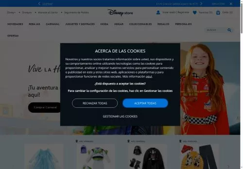 Disney Store enero 2026