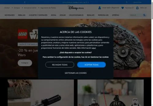 Disney Store abril 2026