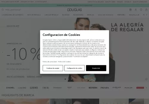 Douglas diciembre 2025