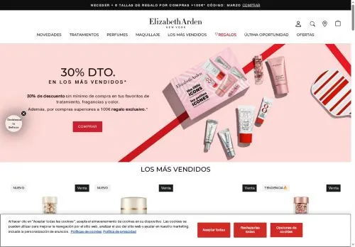 Elizabeth Arden marzo 2026