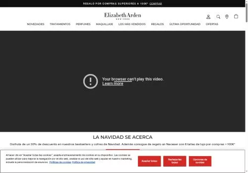 Elizabeth Arden diciembre 2025