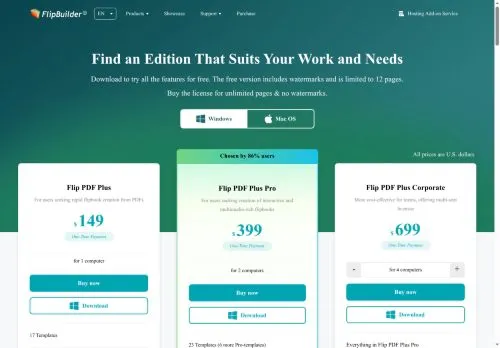 FlipBuilder marzo 2026