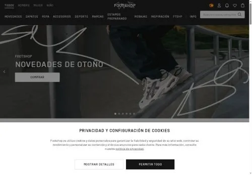 Footshop septiembre 2026