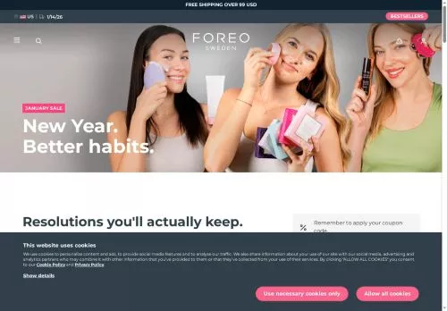 Foreo enero 2026