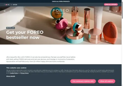 Foreo septiembre 2026