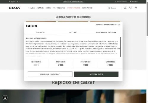Geox abril 2026