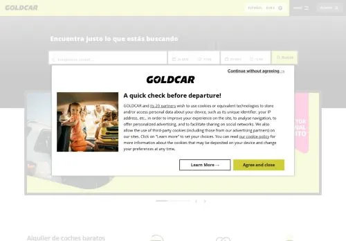 Goldcar agosto 2026