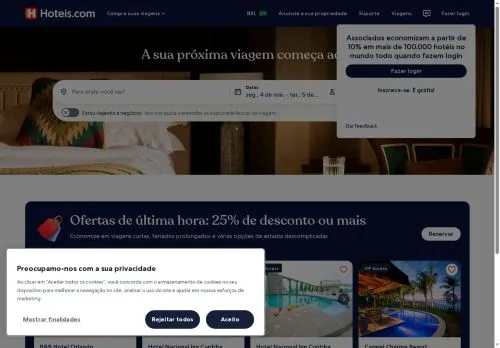 Hoteles.com abril 2026