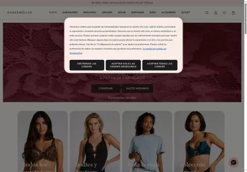 Hunkemoller marzo 2026