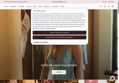 Hunkemoller septiembre 2026