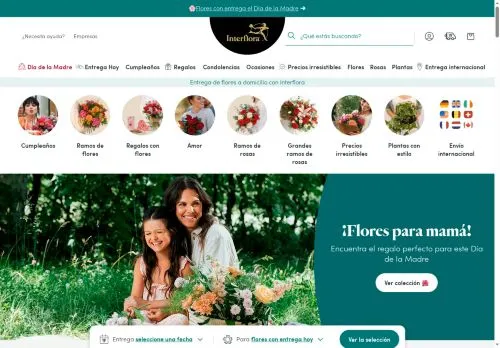Interflora abril 2026