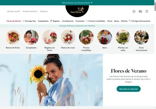 Interflora junio 2026