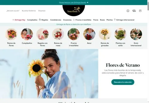 Interflora agosto 2026