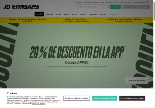 JD Sports diciembre 2025