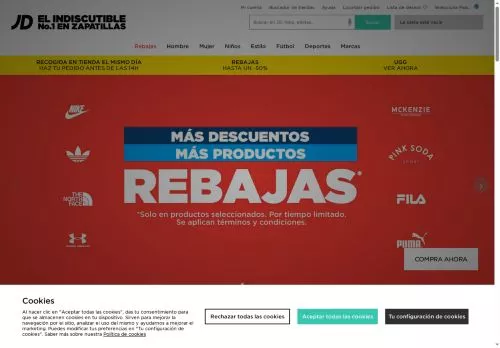 JD Sports enero 2026