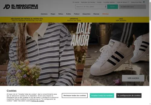 JD Sports abril 2026