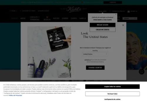 Kiehl's septiembre 2026