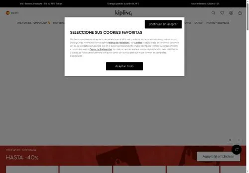 Kipling octubre 2026