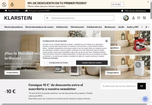 Klarstein diciembre 2025