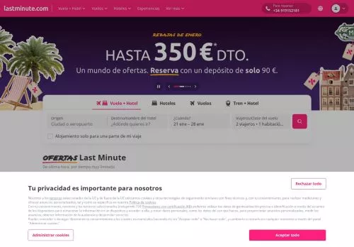 Lastminute enero 2026