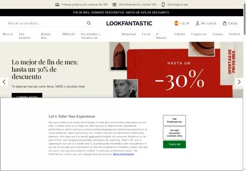 Look Fantastic enero 2026