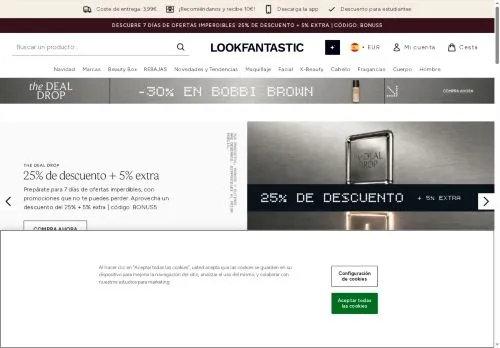 Look Fantastic octubre 2026