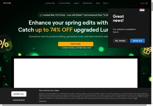Luminar Neo abril 2026