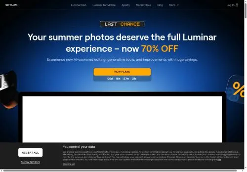 Luminar Neo julio 2026