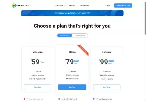 Manycam diciembre 2025