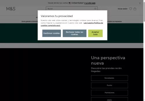 Marks & Spencer enero 2026