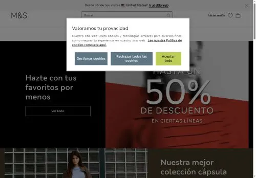 Marks & Spencer octubre 2026