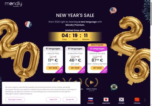 Mondly enero 2026