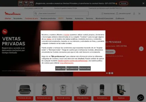 Moulinex julio 2026