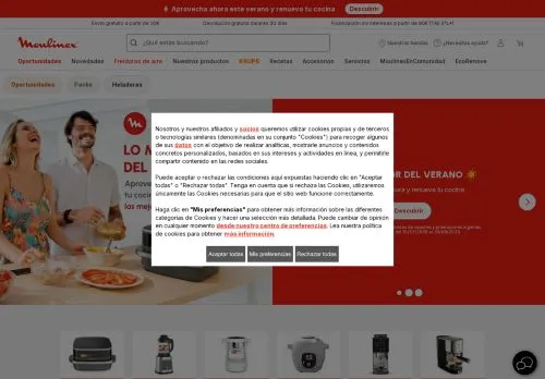 Moulinex agosto 2026