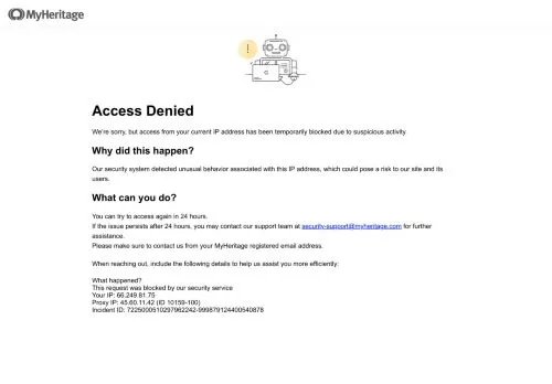 Myheritage diciembre 2025