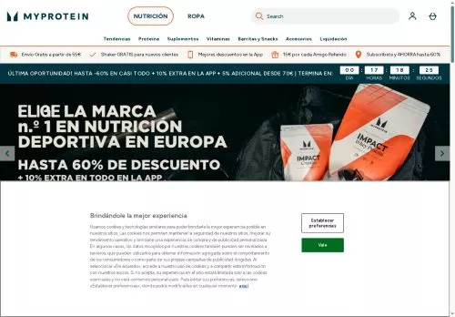 Myprotein enero 2026