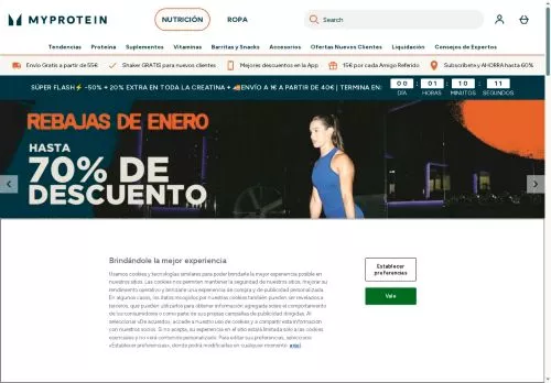 Myprotein enero 2026