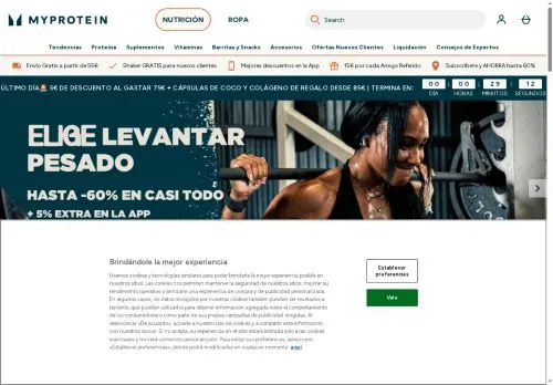 Myprotein marzo 2026