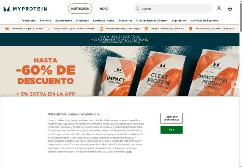 Myprotein abril 2026