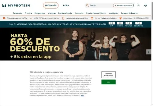 Myprotein julio 2026